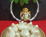 A picture of step 7 of Ukadiche Modak.