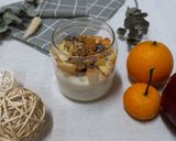 Hình bước làm 1 của món Overnight oatmeal