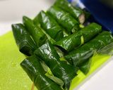 Hình bước làm 2 của món Bò lá lốt