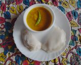 A picture of step 5 of Dal Peetha.