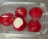 A picture of step 4 of Chrysanthemum Flower Turnip.