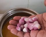 கத்திரிக்காய் பொரிச்ச குழம்பு(kathirikkai poriccha kulambu recipe in tamil) ரெசிபி ஸ்டேப் 2 புகைப்படம்