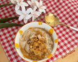 Foto langkah ke 6 dari resep Bubur Ayam Oriental KW Chinese Resto.