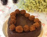 Hình bước làm 12 của món Chocolate heart cake