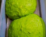 Foto langkah ke 4 dari resep Roti pandan isi.