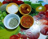 A picture of step 1 of Shahi tasty date(Khajur) and paan bites.