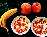 A picture of step 5 of Fruits Custard.