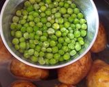 चींजी मटर आलू कचौड़ी (cheesy matar aloo kachori recipe in hindi) रेसिपी चरण 1 फोटो