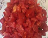 A picture of step 1 of Gazpacho.