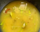 A picture of step 5 of Sajne Data Moong Dal e / Drumsticks in Moong Dal.