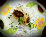 A picture of step 5 of Mix sabzi roti roll jhatpat.