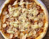Foto langkah ke 8 dari resep Pizza meatlover with bollognese sauce.