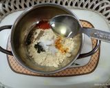 A picture of step 2 of Pudina Gatte Ki Sabji.