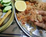 Foto langkah ke 14 dari resep Nasi Arab Kabsah Ayam.
