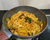 Foto langkah ke 5 dari resep Ayam Suwir Pedas (Ayam Sisit Bali sedaap deh👍😍).