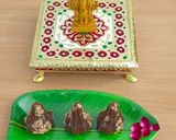 A picture of step 10 of Bappa's Favourite Coffee Walnut Modak.