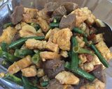 Foto langkah ke 4 dari resep Oseng Oseng Tempe & Kacang Panjang.
