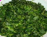 عکس مرحله 4 از دستور خطب (نان محلی با سبزی محلی)
