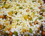 A picture of step 4 of Sabudana Khichdi.