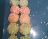 Foto langkah ke 5 dari resep Onde-Onde Pelangi.