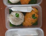 Foto langkah ke 12 dari resep Mango Sticky Rice - Thailand Dessert.