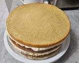 Foto del paso 31 de la receta: Memory Cake de Vainilla, Dulce de Leche y Buttercream de Chocolate Blanco (Torta de cumpleaños)