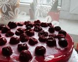 Фото кроку 3 до Бісквітний торт у мультиварці з сирно-вишневою начинкою🍰.