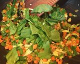 A picture of step 3 of Mixed Veg Soup.