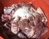 A picture of step 1 of Kothmir Mutton/Dhaniya Mutton/Mutton Hariyali.