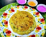 A picture of step 4 of Aloo Matar Tikki Chole Chaat.