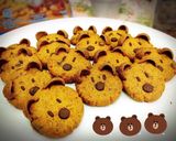 Foto langkah ke 8 dari resep Brown Cookies (character cookies).
