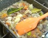 Foto langkah ke 2 dari resep Nasi Tim Kukus Daging Sayuran MPASI 9M+.
