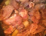 A picture of step 8 of Palak Chicken.