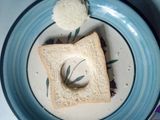 Egg in a nest sandwich