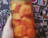 Cara Membuat Infused water pepaya 1