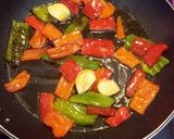 Foto del paso 1 de la receta: Asadura frita con pimientos