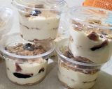 Foto langkah ke 2 dari resep Blueberry cheesecake rasa ice cream.
