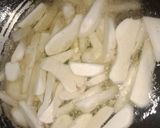 A picture of step 9 of Arvi ki qatlian😋.