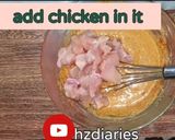 A picture of step 1 of Chicken sparoni.