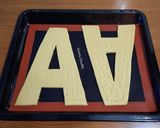 Foto del passaggio 18 della ricetta Cream tart (letter cake o alphabet cake)