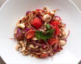 A picture of step 5 of Fresh mushroom salad.