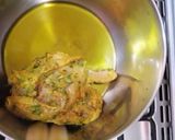 A picture of step 6 of Moroccan Chicken Tagine with Green Olives.