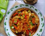 Foto langkah ke 7 dari resep Telur Ceplok Kuah Kecap.