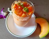 A picture of step 5 of Muskmelon Seeds Lassi.
