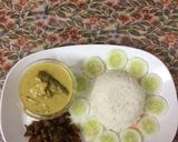 A picture of step 9 of Punjabi kadhi chawal.