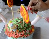 Foto del paso 10 de la receta: Cupcake Gigante con golosinas!