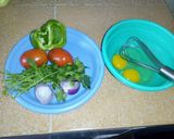A picture of step 2 of Omelette #newauthor.
