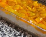 صورة لخطوة 9 من وصفة كنافة بالمانجو 😋😋 لذيذة