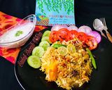 A picture of step 6 of Beef Biryani.