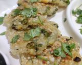 A picture of step 7 of Sabudana Tikki.